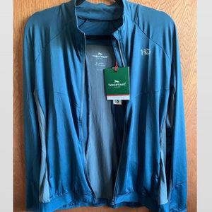 Equestrian Breathable Zip-Up Jacket